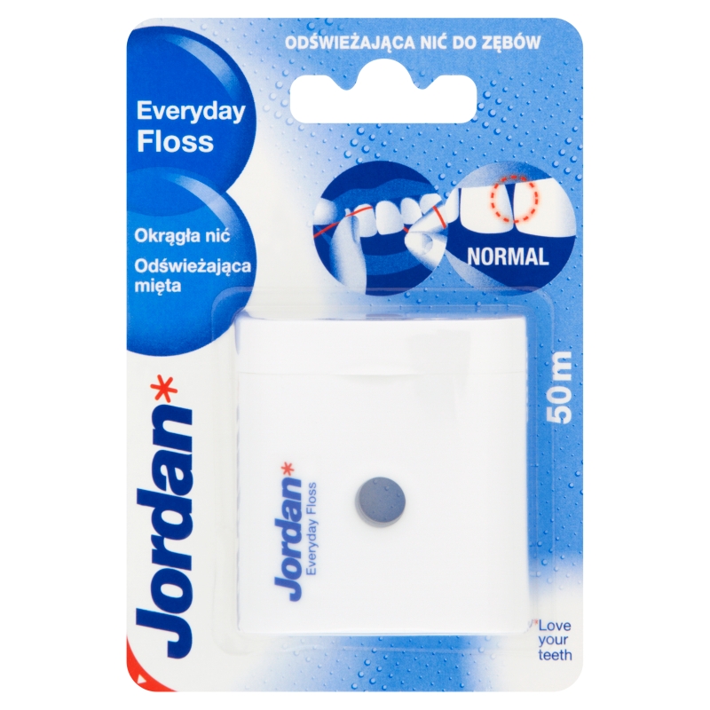 Jordan Everyday Floss , nić odświeżająca do zębów, 50 m