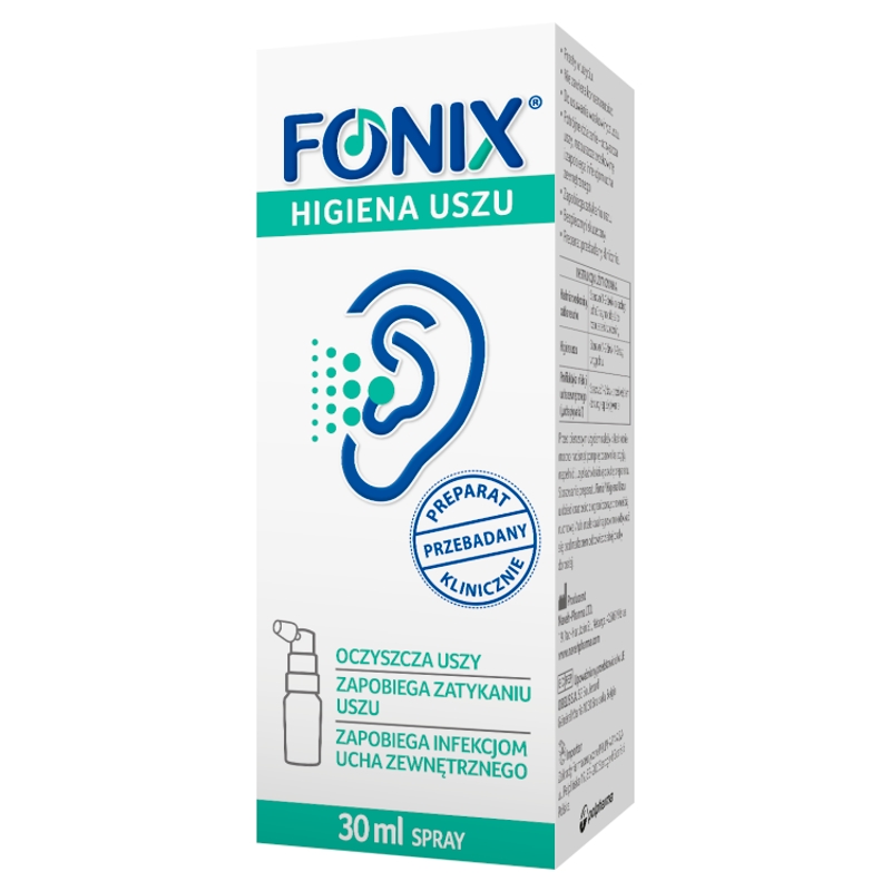 Fonix Higiena Uszu spray, 30 ml