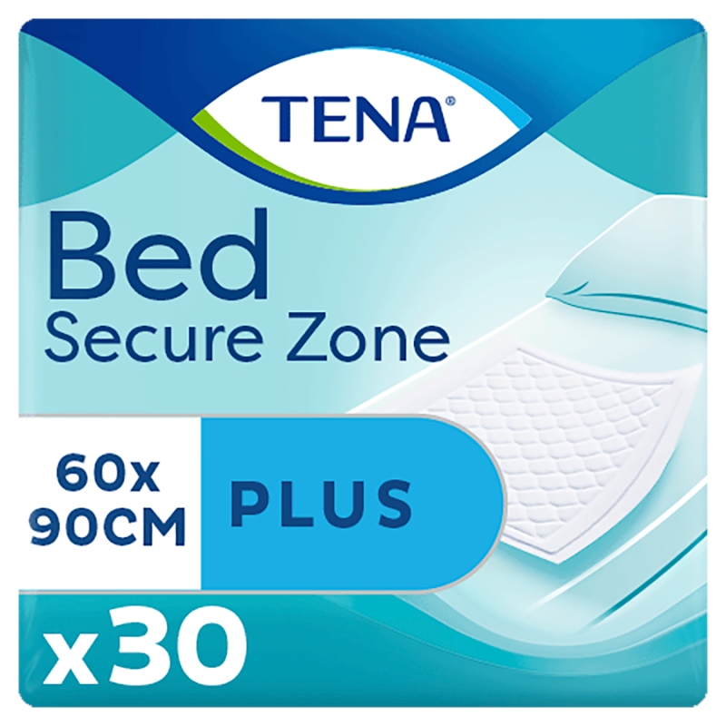 TENA Bed Plus, podkłady chłonne na łóżko 60 x 90 cm, 30 szt.