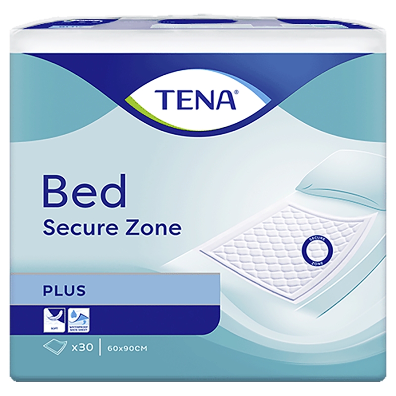 TENA Bed Plus, podkłady chłonne na łóżko 60 x 90 cm, 30 szt.
