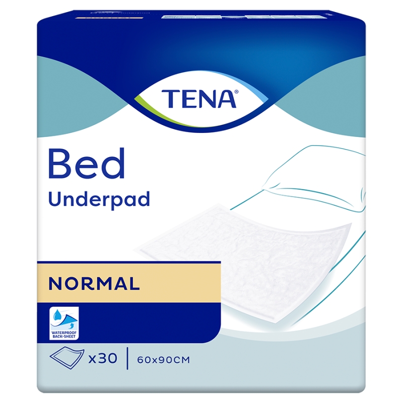 Tena Bed Normal, podkłady chłonne, 60 x 90 cm, 30szt.