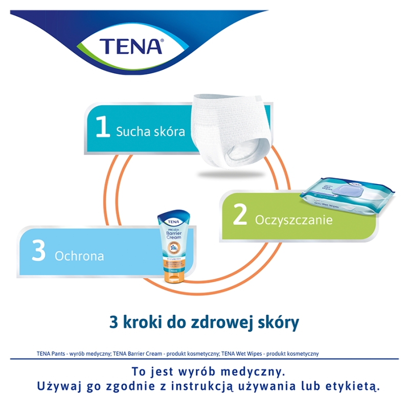 TENA ZINC CREAM,  krem z cynkiem, 100 ml