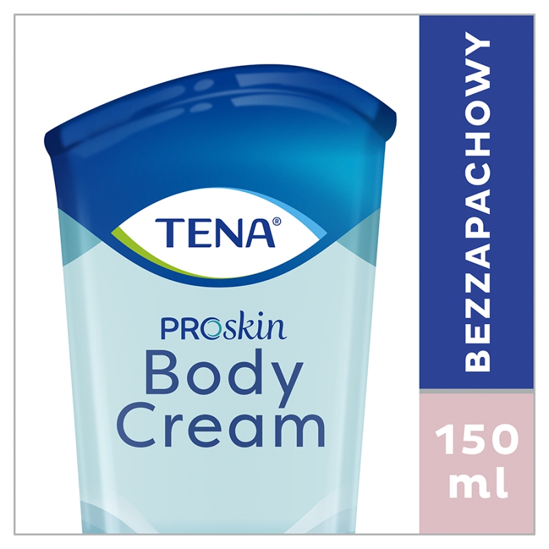 Tena Skin Cream, krem nawilżający z witaminą E, 150 ml