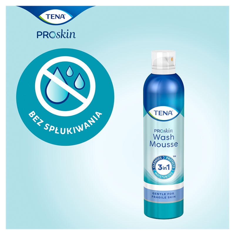 TENA WASH MOUSE , pianka myjąca, 400 ml