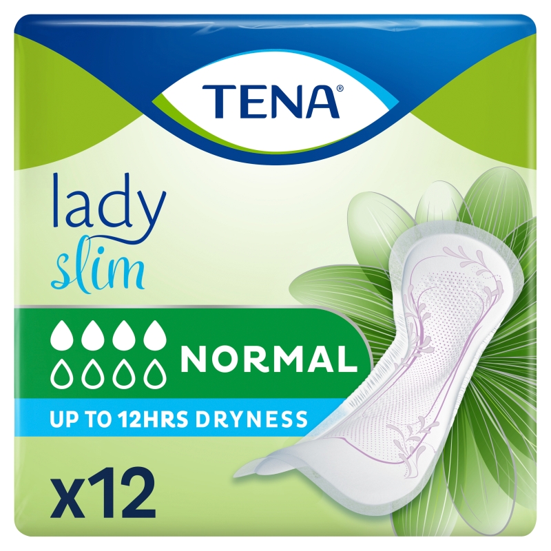 Tena Lady Slim Normal, wkładki anatomiczne, 12 szt.