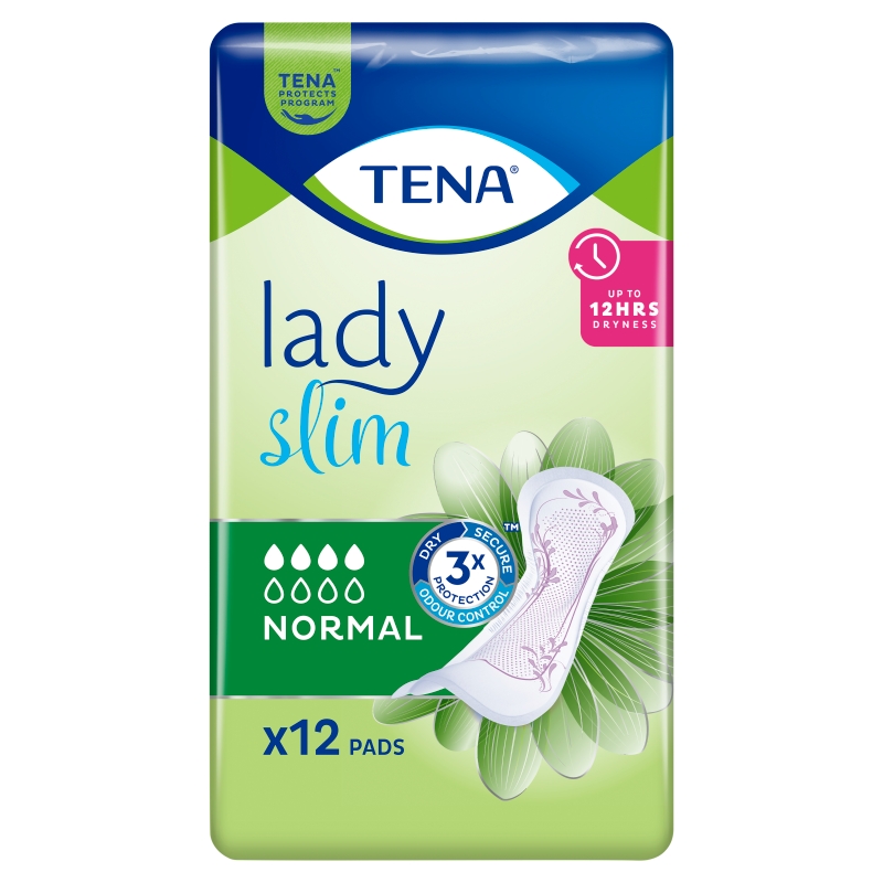 Tena Lady Slim Normal, wkładki anatomiczne, 12 szt.