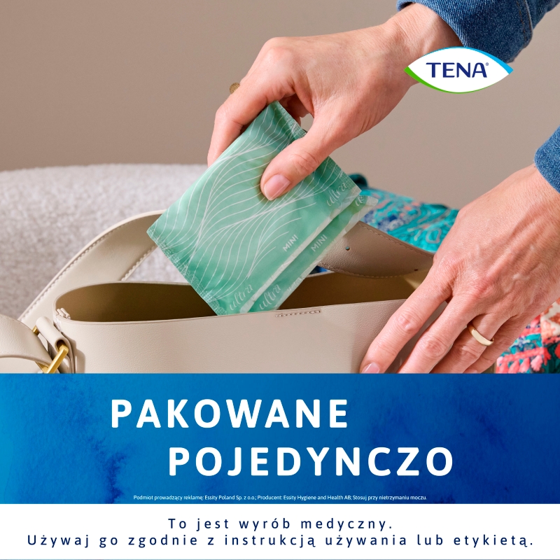 Tena Lady Slim Mini , wkładki anatomiczne na nietrzymanie moczu, 20 szt.