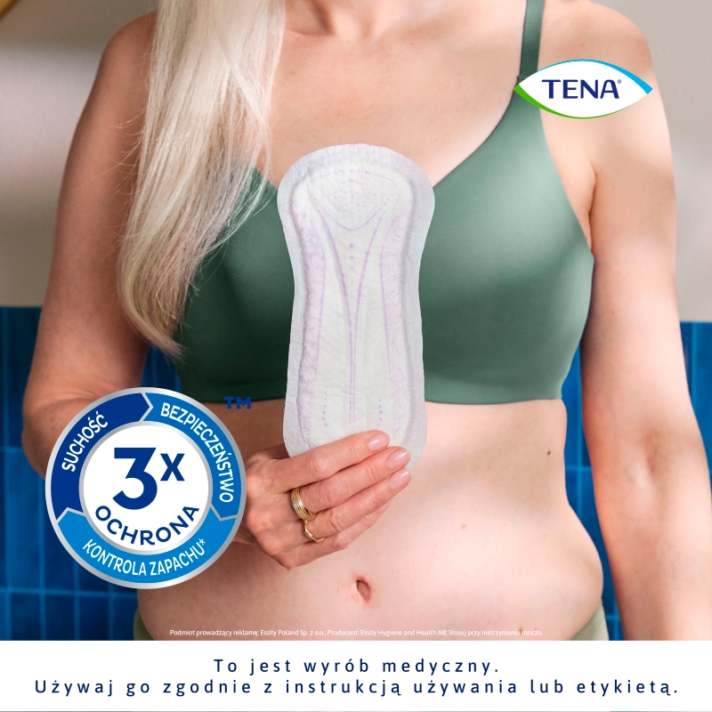 Tena Lady Slim Mini , wkładki anatomiczne na nietrzymanie moczu, 20 szt.
