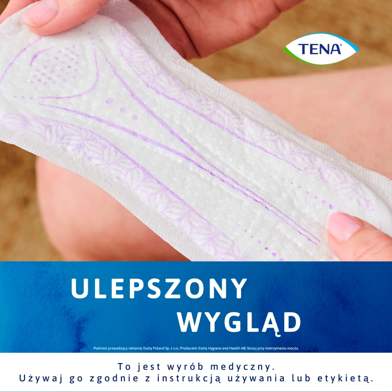 Tena Lady Slim Mini Plus , wkładki anatomiczne na nietrzymanie moczu, 16 szt.