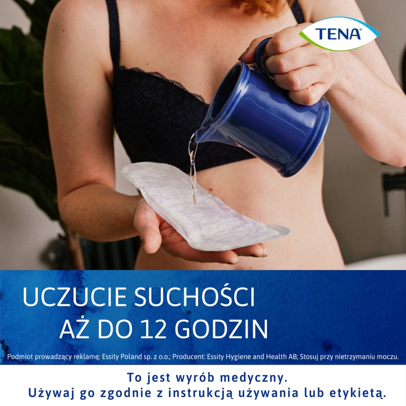 Tena Lady Slim Mini Plus , wkładki anatomiczne na nietrzymanie moczu, 16 szt.