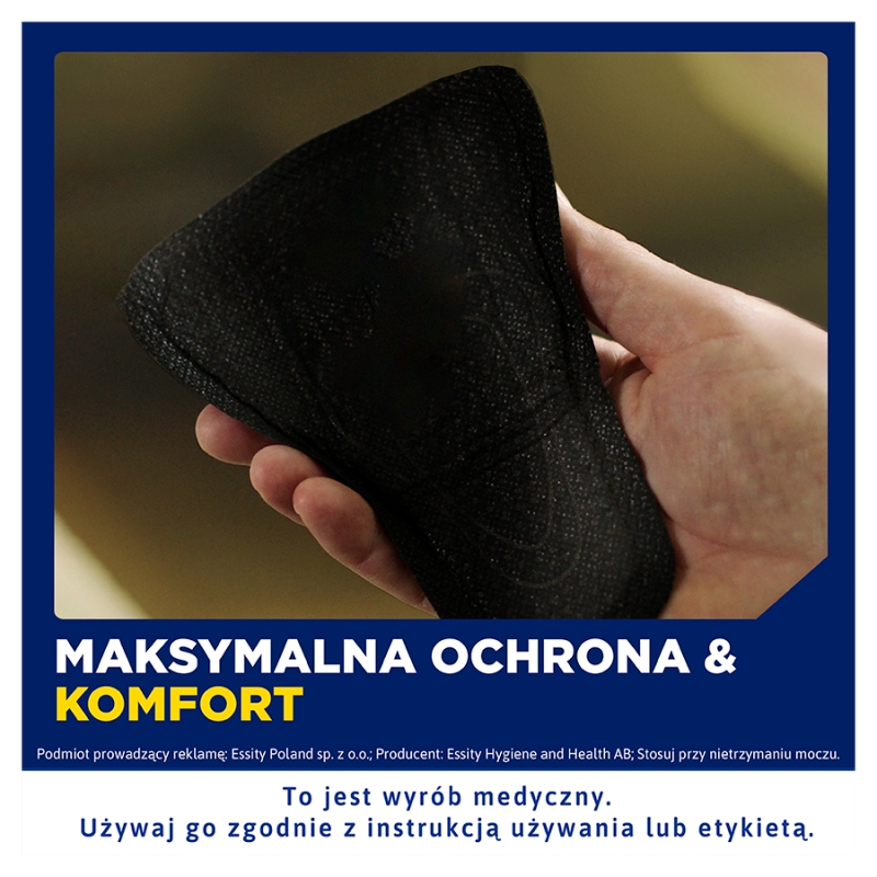 Tena Men Active Fit Extra Light, wkładki anatomiczne dla mężczyzn, 14 szt.