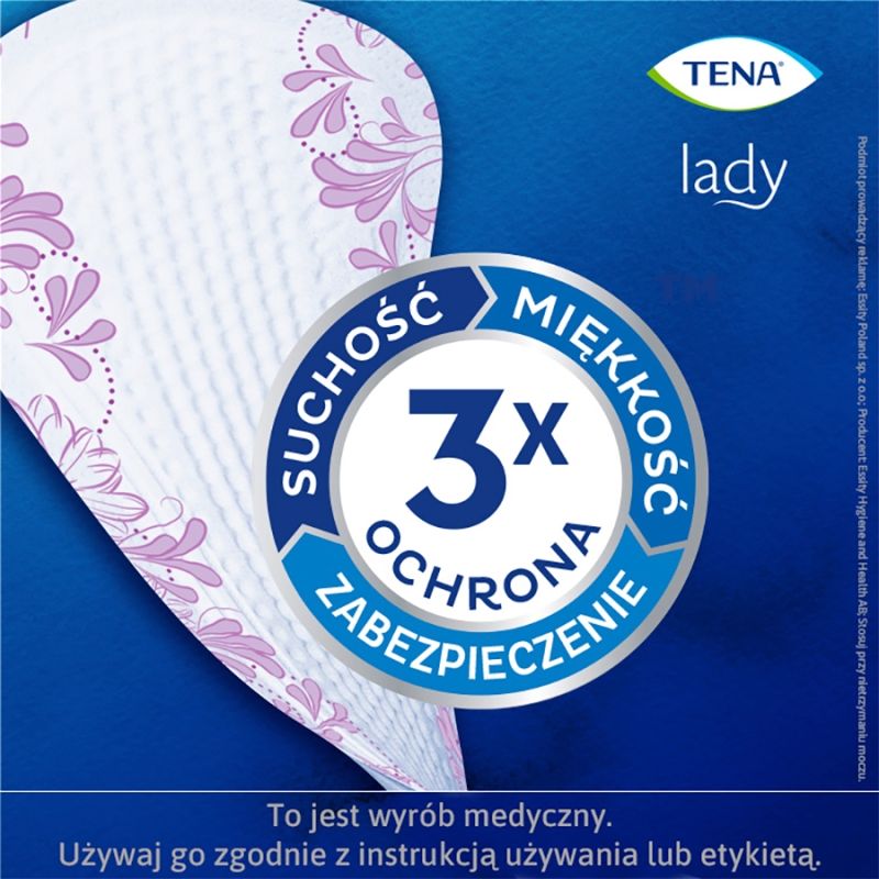 Tena Lady Slim Ultra Mini, wkładki anatomiczne na nietrzymanie moczu, 28 szt.