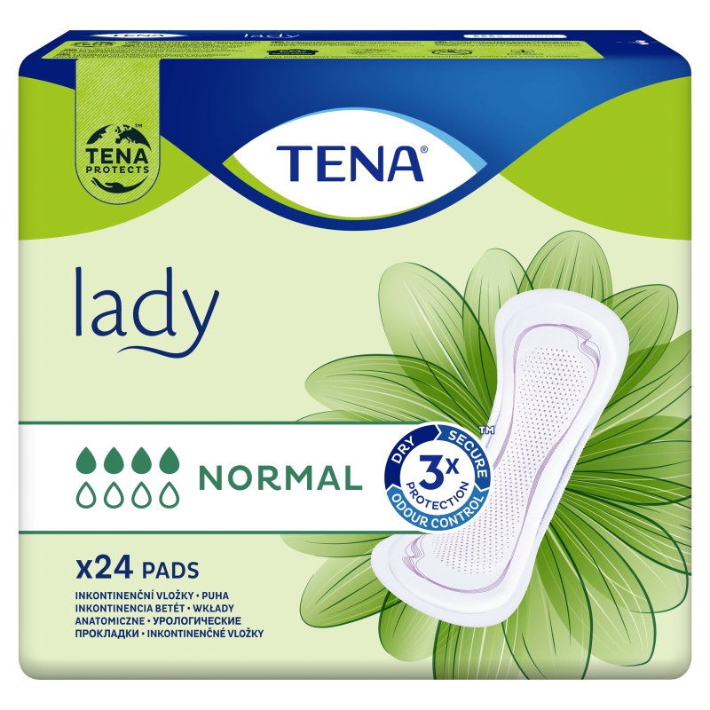 Tena Lady Normal, wkładki anatomiczne, 24 szt.