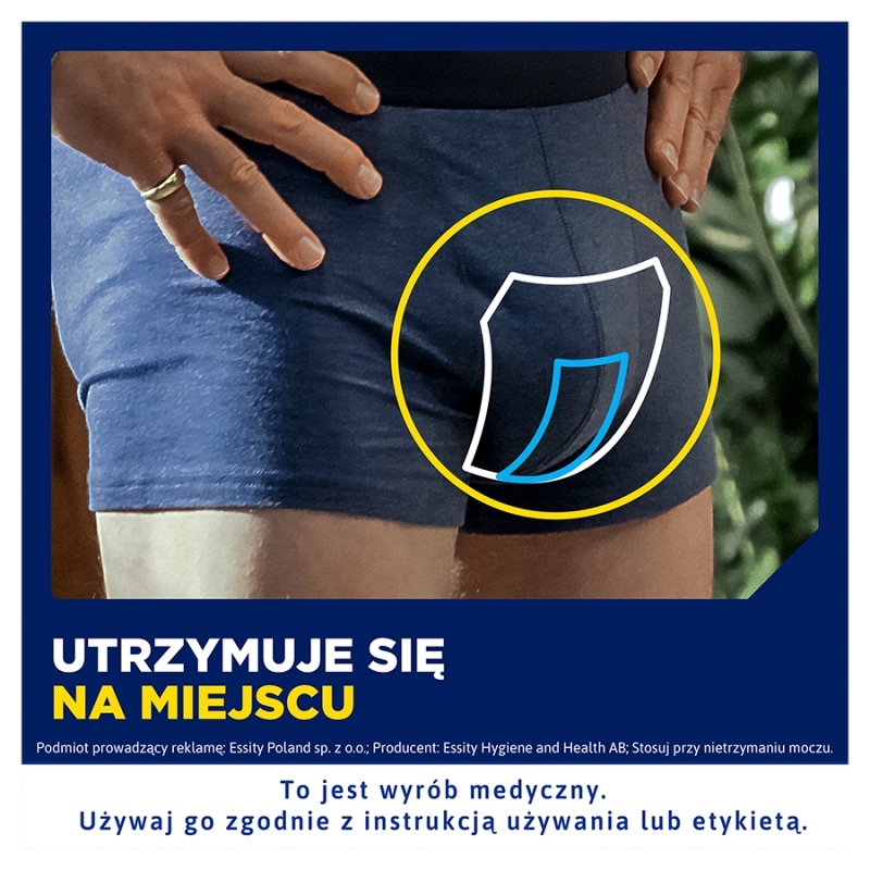Tena Men Active Fit, wkładki anatomiczne, level 1, 20 szt