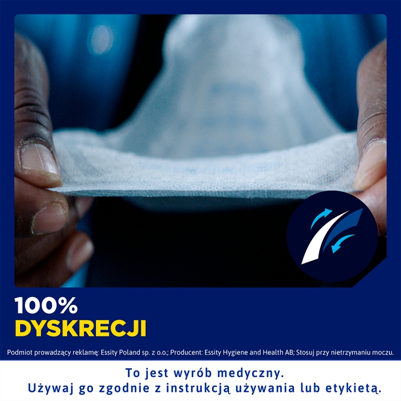 Tena Men Active Fit, wkładki anatomiczne level 2, 20 szt.