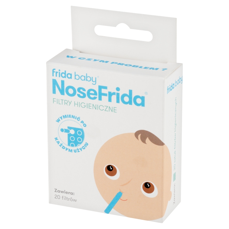 Fridababy NoseFrida, filtry higieniczne do aspiratora, 20 szt.