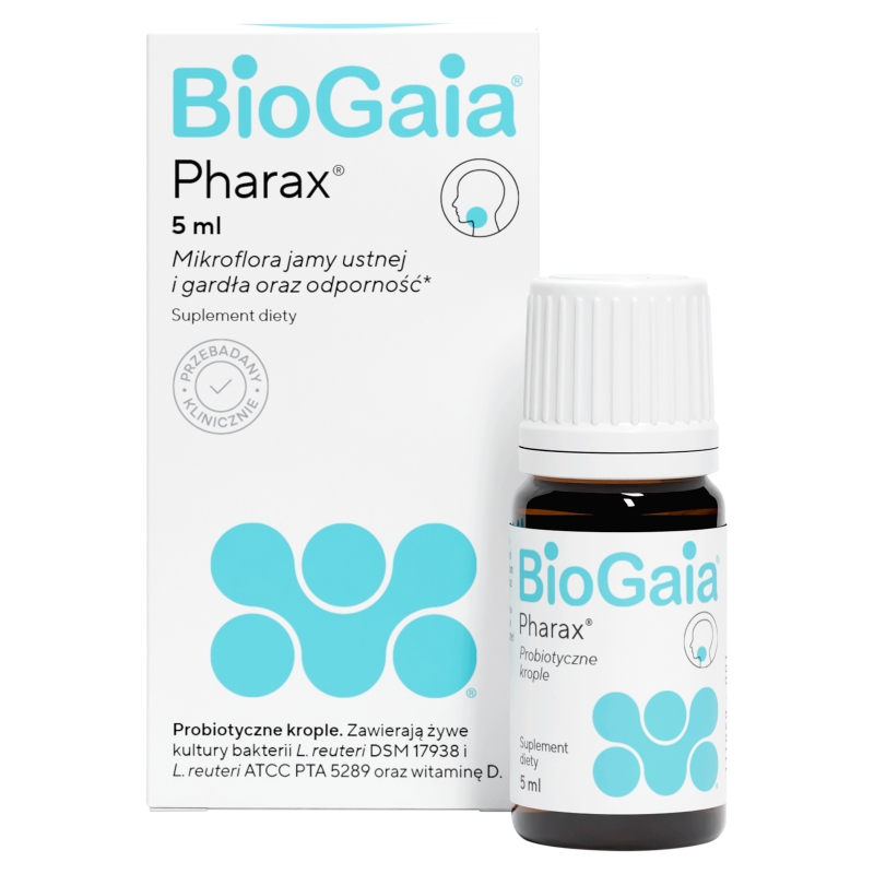 Biogaia Pharax, krople, 5 ml