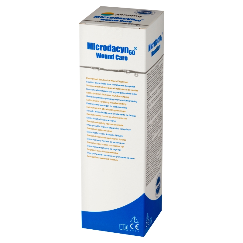 MICRODACYN 60 WOUND CARE , preparat do płukania ostrych ran, 500 ml