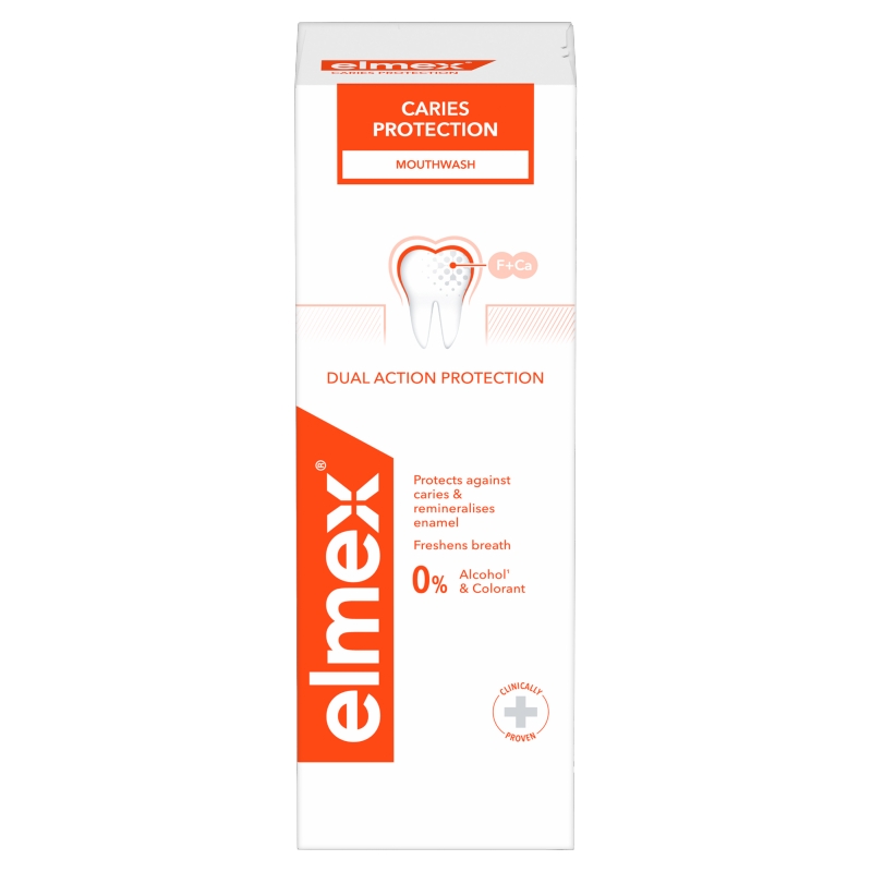 Elmex, płukanka do ust przeciw próchnicy, 400 ml
