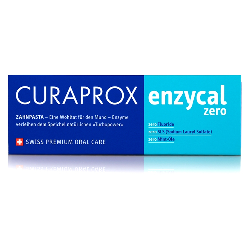 Curaprox Enzycal Zero, pasta do zębów bez fluorków, 75 ml