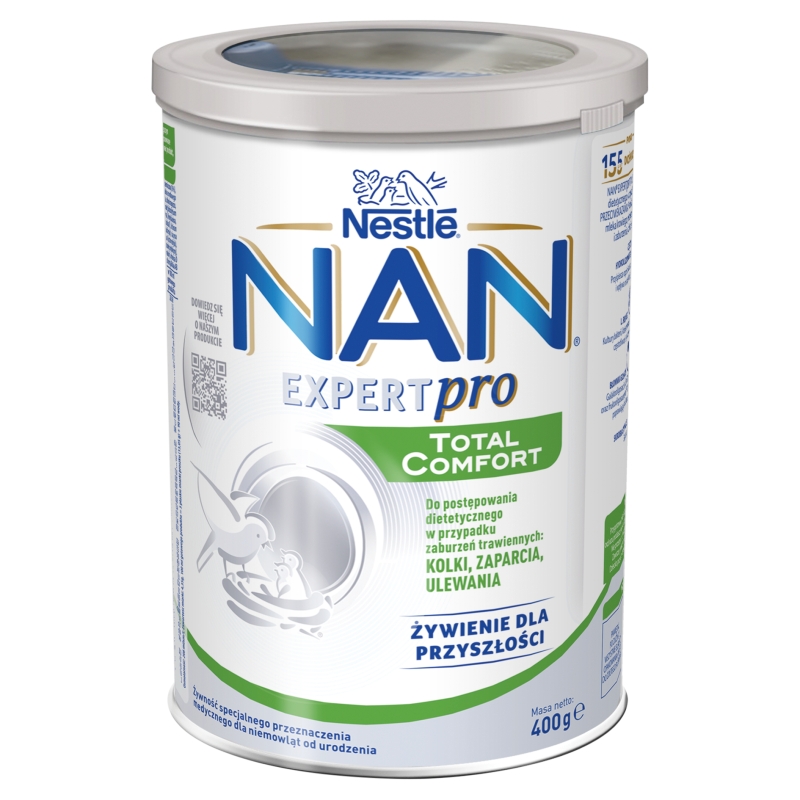 NAN Expert pro Comfort mleko modyfikowane w proszku dla niemowląt z lekkimi problemami trawiennymi, 400 g