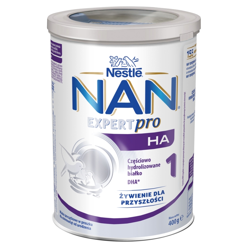 NAN Expert pro H.A. 1, proszek do żywienia niemowląt, puszka 400 g