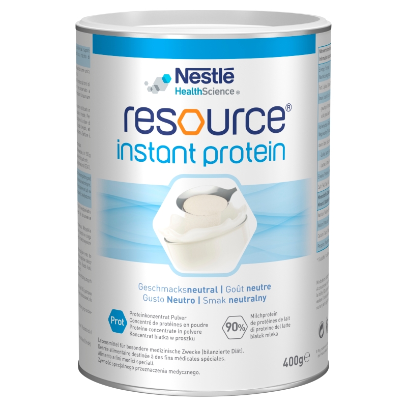 Resource Instant Protein, proszek, smak neutralny 400 g
