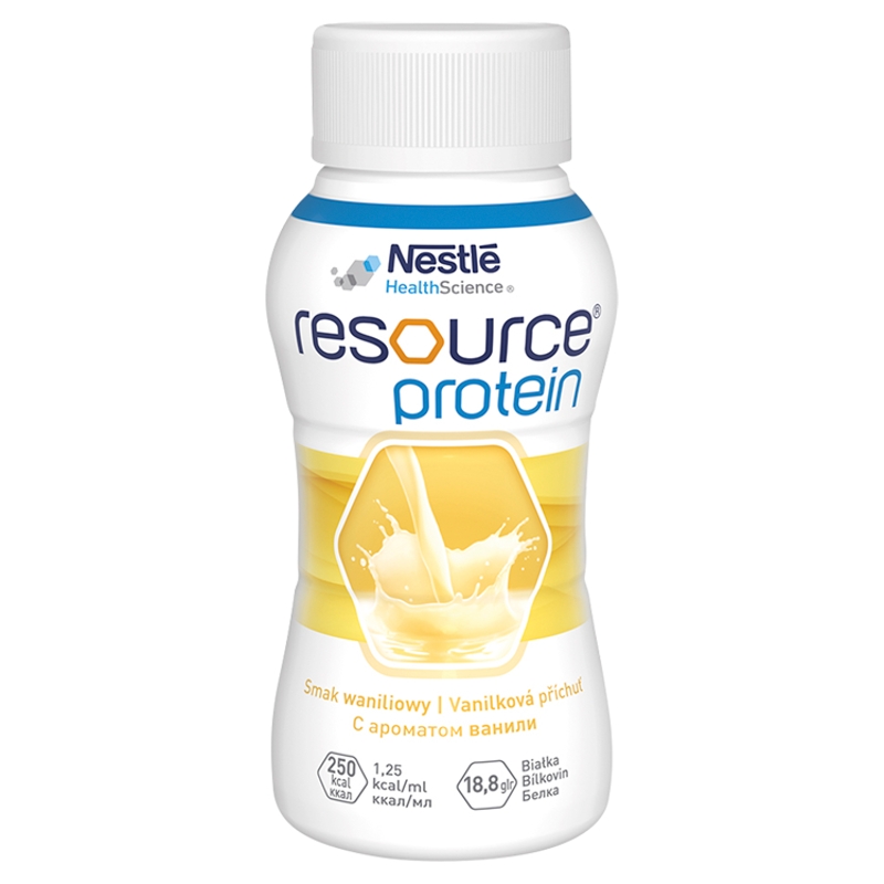 Resource Protein, waniliowy, 4 x 200 ml