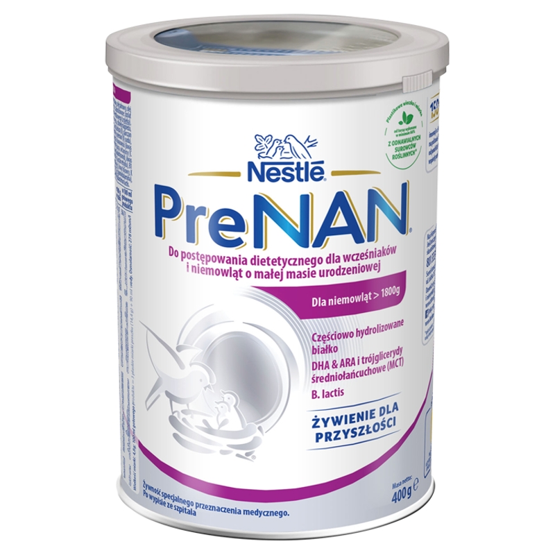 PreNAN mleko modyfikowane w proszku dla wcześniaków, 400 g