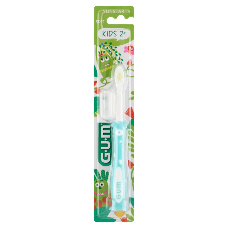 SUNSTAR GUM KIDS szczoteczka do zębów dla dzieci miękka, 1 szt.