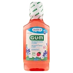 SUNSTAR GUM JUNIOR płyn do płukania jamy ustnej dla dzieci o smaku truskawkowym, 300 ml