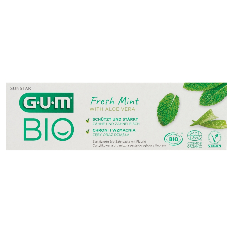SUNSTAR GUM Bio, pasta do zębów mięta, 75 ml