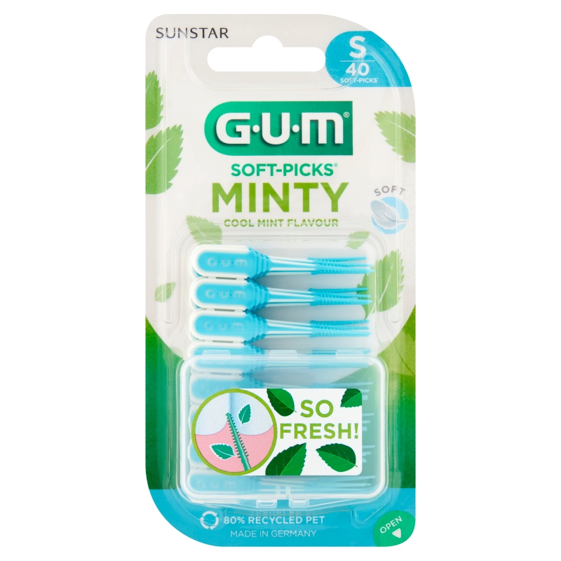 SUNSTAR GUM SOFT-PICKS Comfort Flex szczoteczka międzyzębowa mała, 40 szt. 