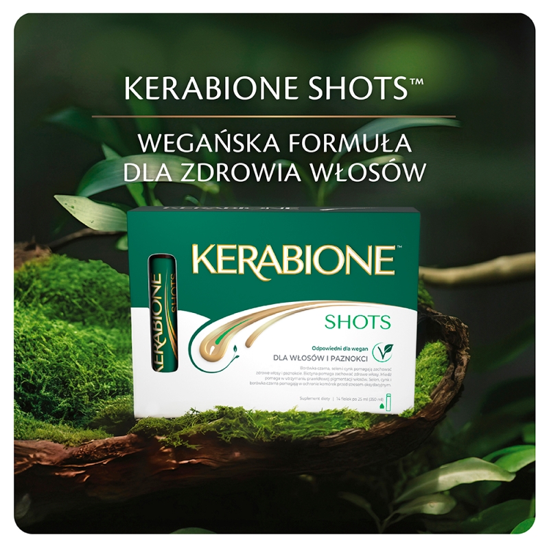 Kerabione Shots, płyn 14 fiolek x 25ml