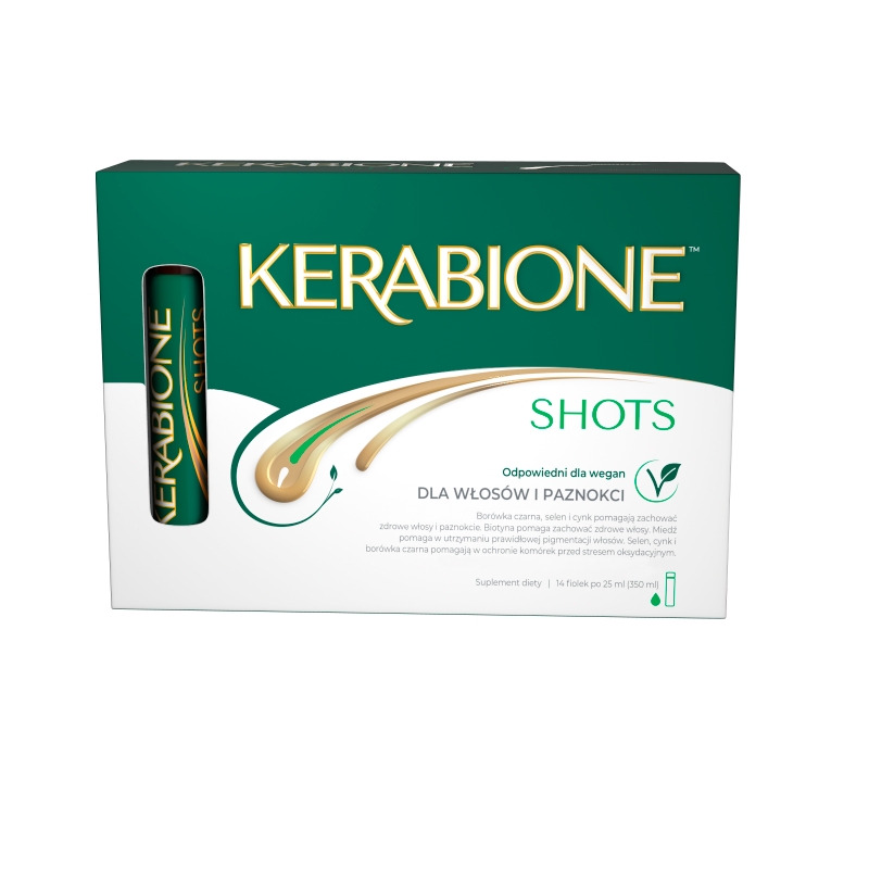 Kerabione Shots, płyn 14 fiolek x 25ml
