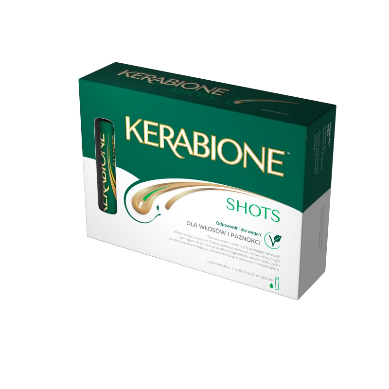 Kerabione Shots, płyn 14 fiolek x 25ml