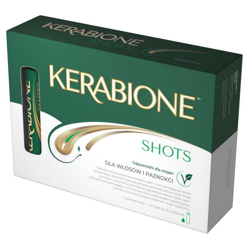 Kerabione Shots, płyn 14 fiolek x 25ml