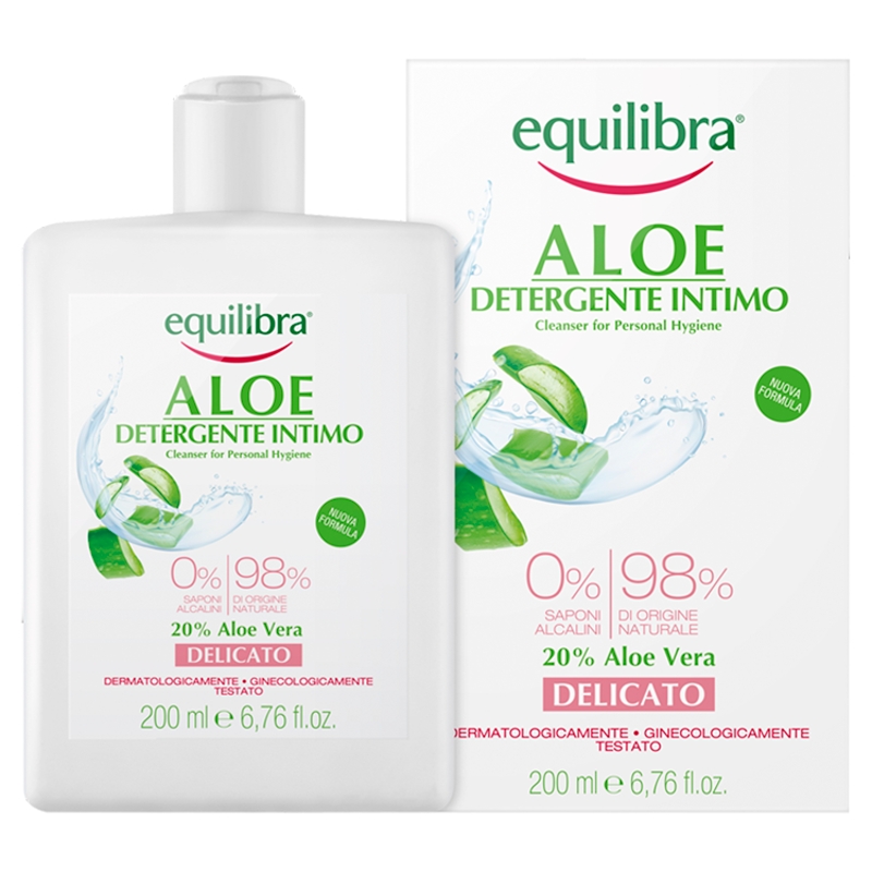 Equilibra, delikatny żel do higieny intymnej, 200 ml