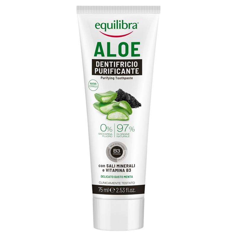 Equilibra Carbo Gel, pasta do zębów z aktywnym węglem, 75 ml