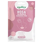 Equilibra Rosa maska nawilżająca do skóry twarzy, 1 szt.