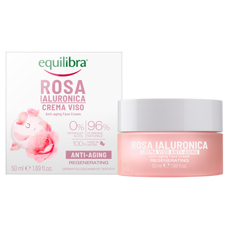 Equilibra Krem Różany przeciwstarzeniowy, 50 ml