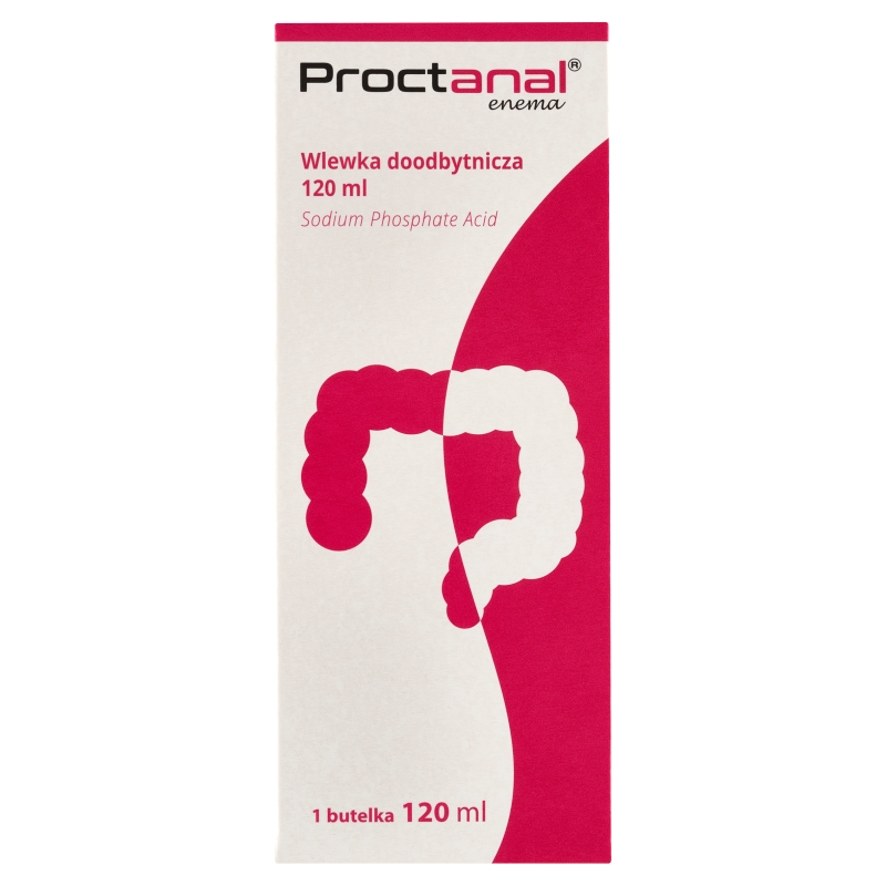 Proctanal Enema wlewka doodbytnicza, 120 ml