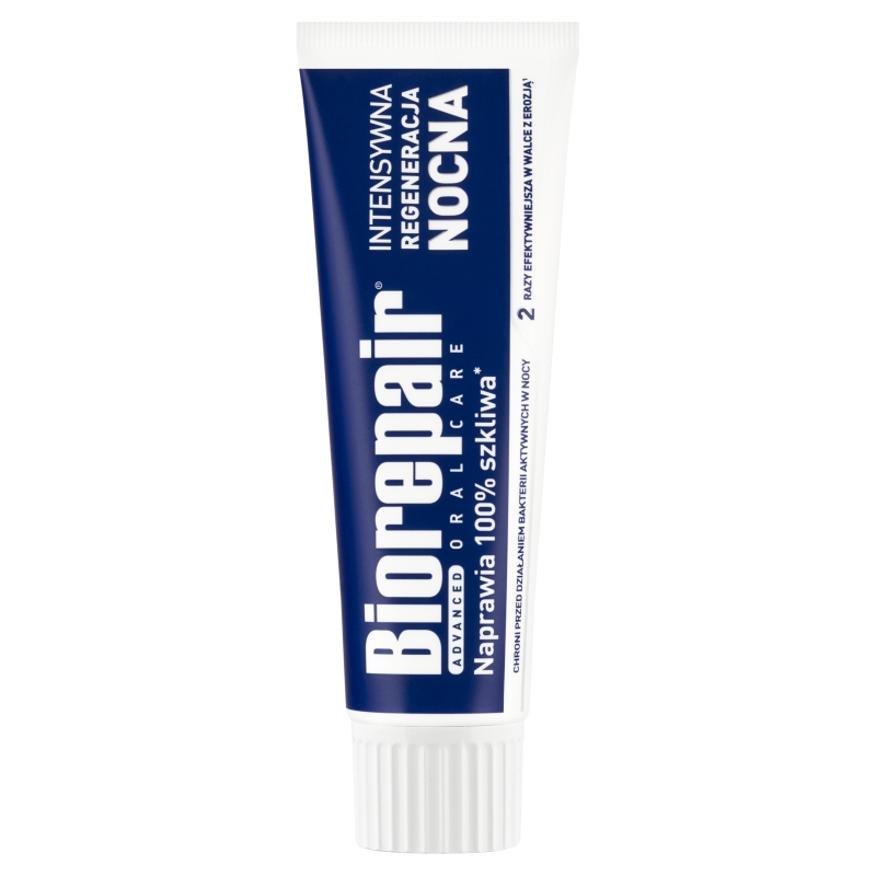 Biorepair Night, pasta do zębów odbudowująca zęby w nocy, 75 ml