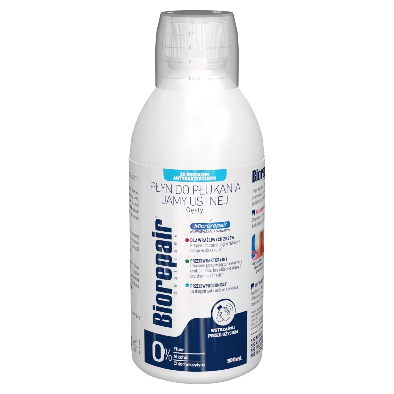 BIOREPAIR , płyn do higieny jamy ustnej, 500 ml