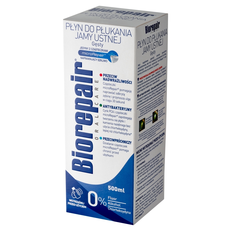 BIOREPAIR , płyn do higieny jamy ustnej, 500 ml