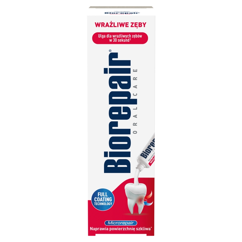 Biorepair Sensitive Teeth, pasta do zębów wrażliwych, 75 ml
