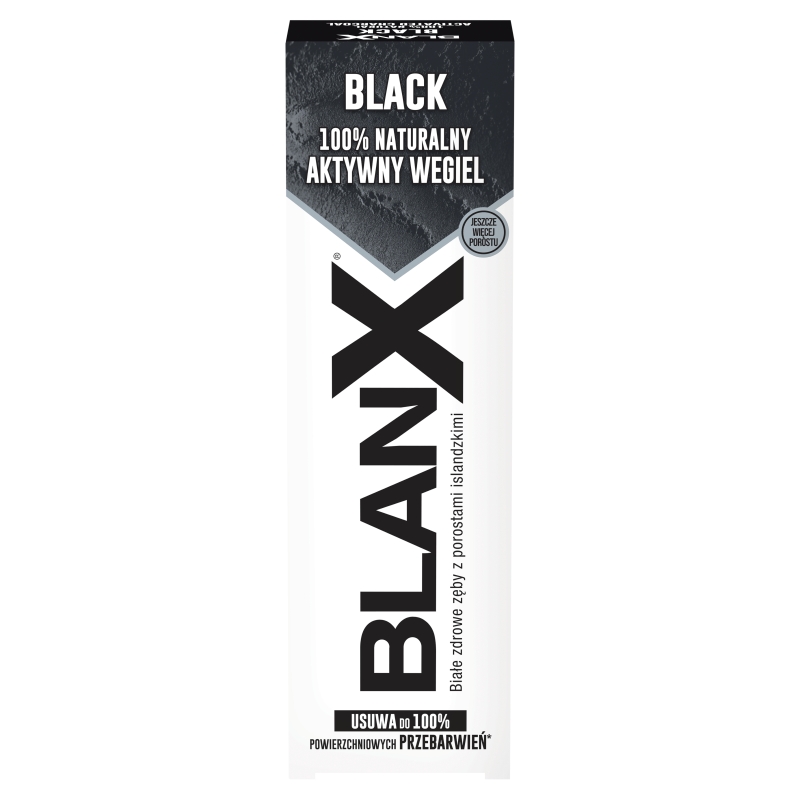 BlanX Black, wybielająca pasta do zębów, 75 ml