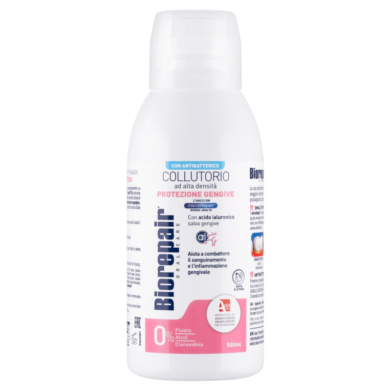 Biorepair Ochrona Dziąseł, płyn do płukania jamy ustnej, 500 ml