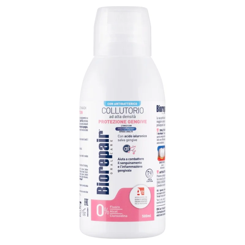 Biorepair Ochrona Dziąseł, płyn do płukania jamy ustnej, 500 ml