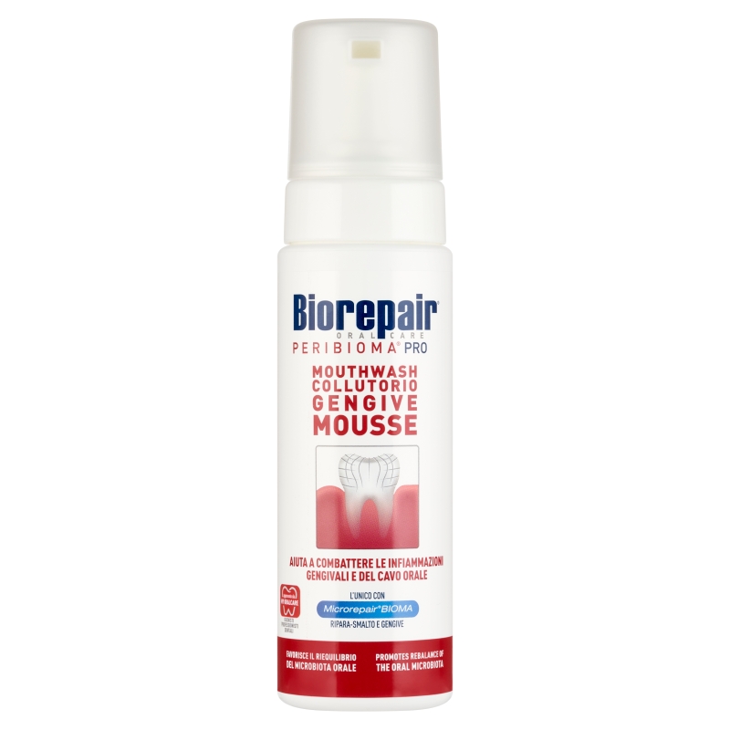 Biorepair Peribiom , pianka do higieny jamy ustnej, 200 ml